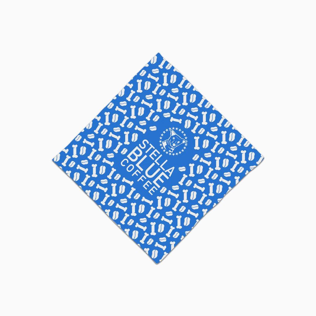 Stella Blue Dog Bandana - Stella Blue Coffee & Merch - Blue / One Size