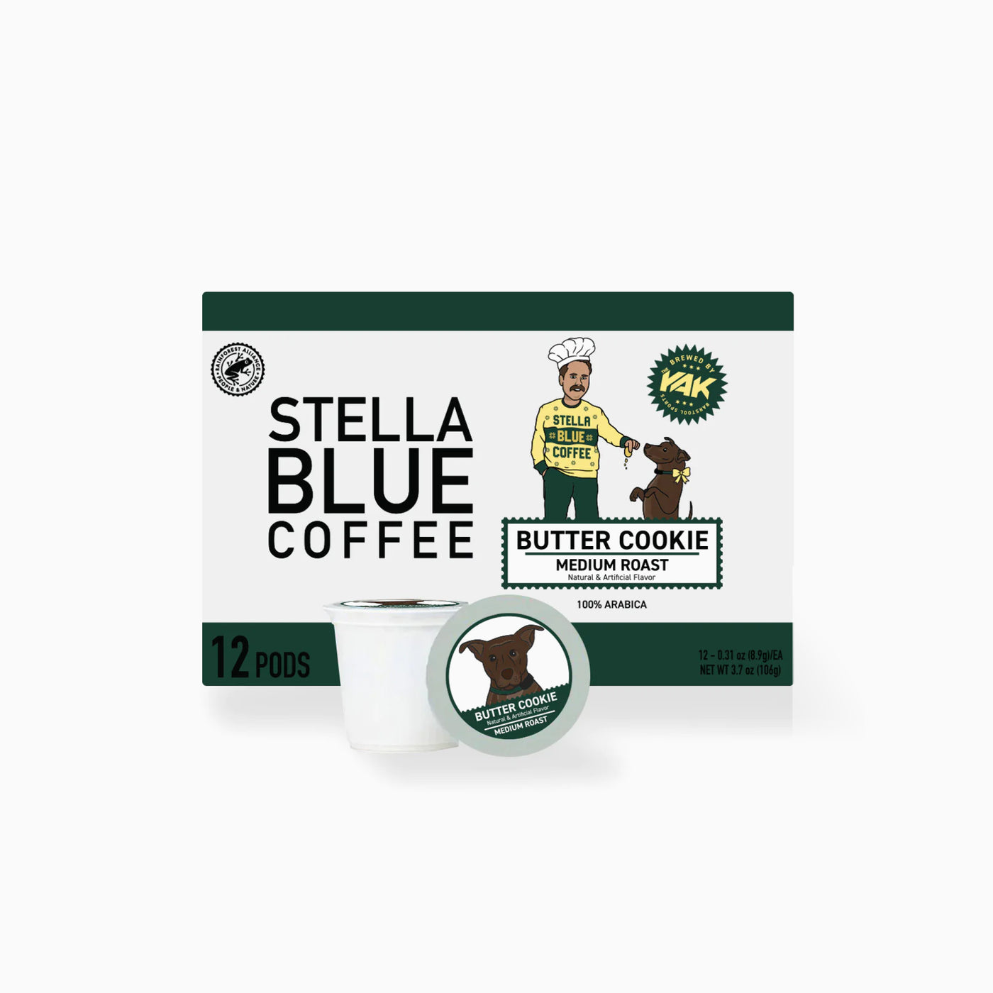 Butter Cookie Coffee-Coffee-Stella Blue Coffee-Pods (12 ct)-Stella Blue Coffee