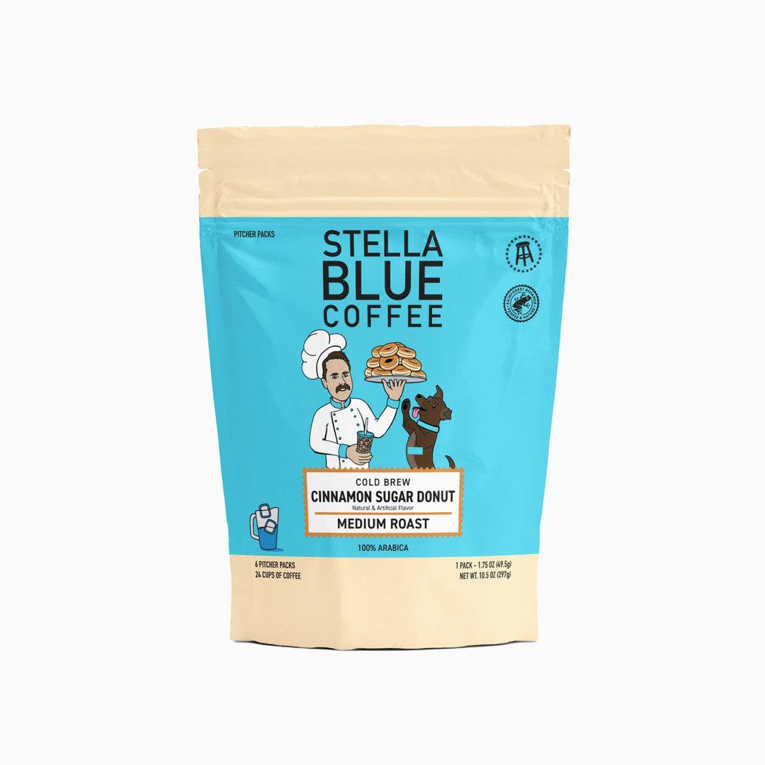 Cinnamon Sugar Donut Cold Brew-Coffee-Stella Blue Coffee-Cold Brew (6 ct)-Stella Blue Coffee