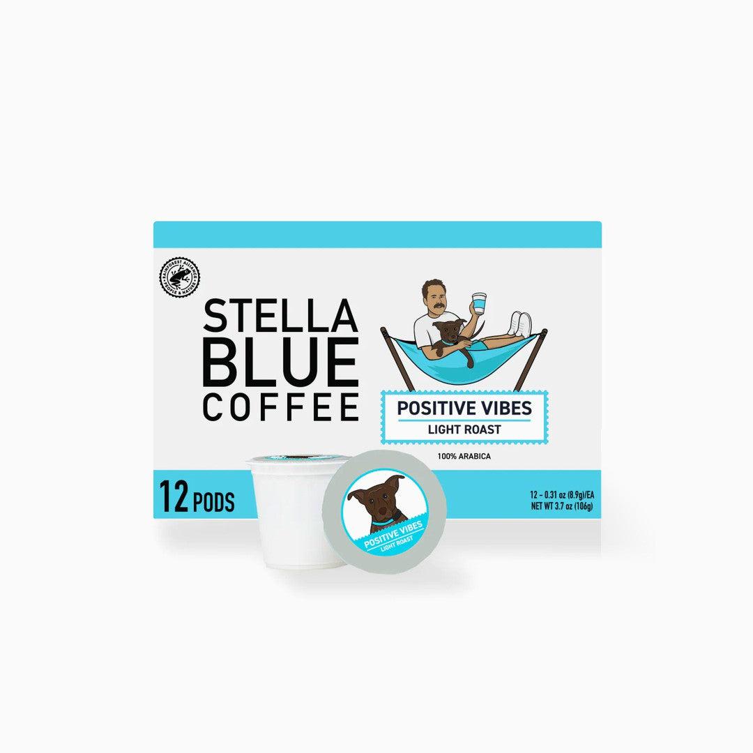 Positive Vibes-Coffee-Stella Blue Coffee-Pods (12 ct)-Stella Blue Coffee