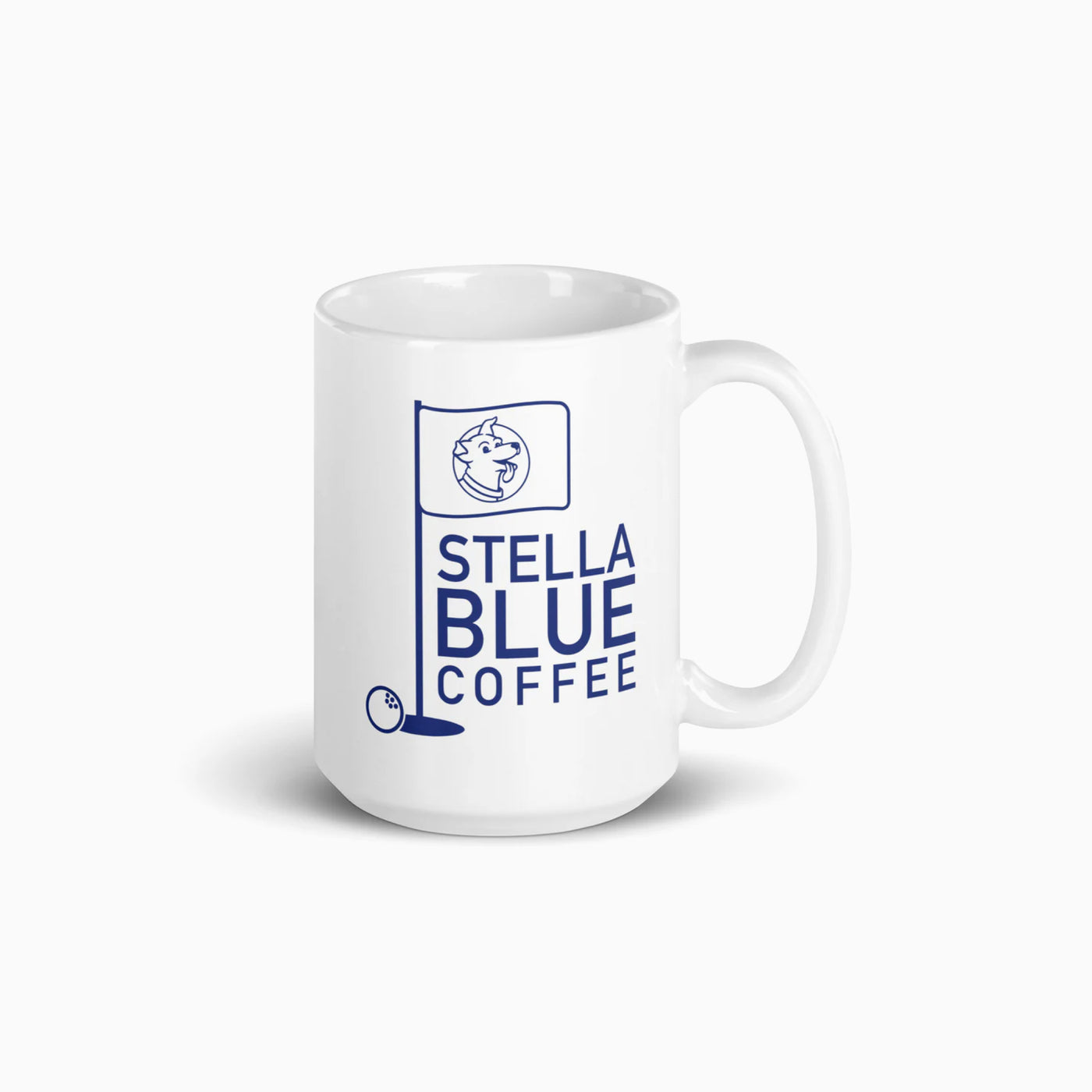 Stella Blue Golf Mug