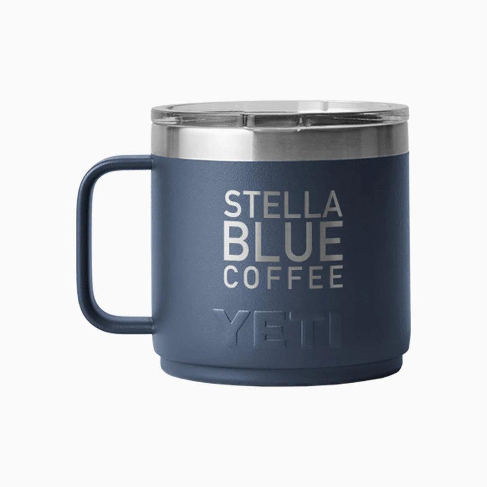 Stella Blue x YETI Rambler 14oz Mug-Drinkware-Stella Blue Coffee-Stella Blue Coffee
