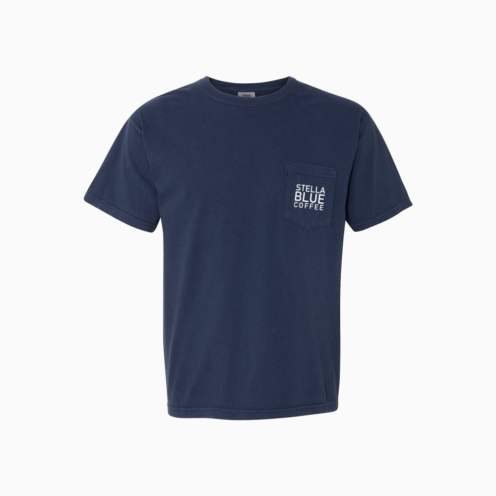 Stella Blue Pocket Tee