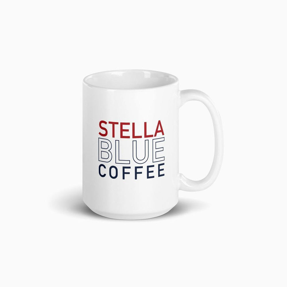 USA Flag Mug-Drinkware-Stella Blue Coffee-Stella Blue Coffee