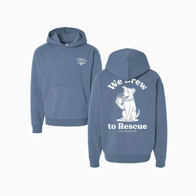 We Brew To Rescue Premium Hoodie-Hoodies & Sweatshirts-Stella Blue Coffee-Stella Blue Coffee