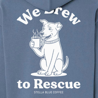We Brew To Rescue Premium Hoodie-Hoodies & Sweatshirts-Stella Blue Coffee-Stella Blue Coffee