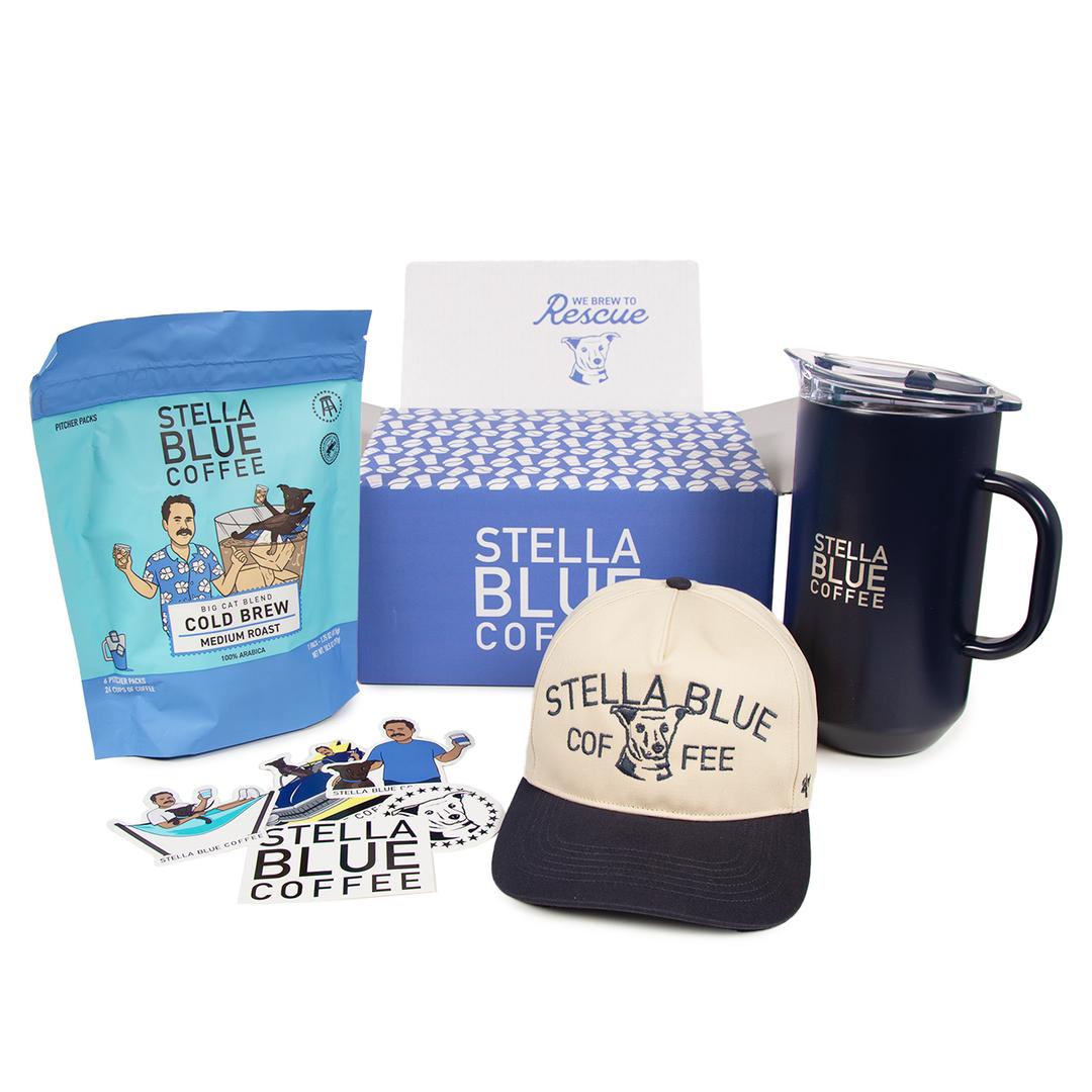 Big Cat Blend Cold Brew Gift Box-Bundles-Stella Blue Coffee-Stella Blue Coffee